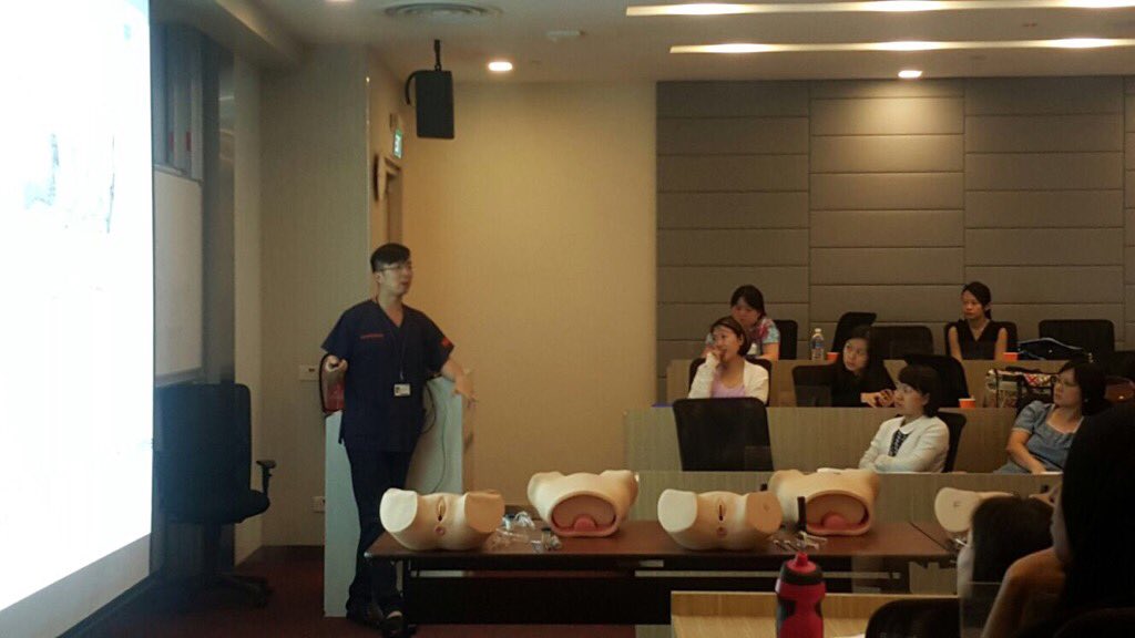 #nursespaptraining Dr Huang sharing  f