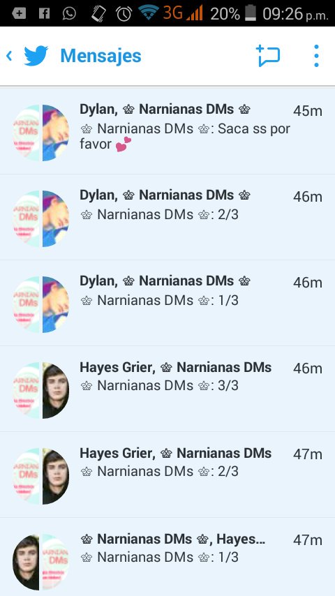 CrushAyudaDMs's tweet photo. Muchas gracias 💕 acabo de ver, perdón, pero aquí están las ss 💜
@squadnarnianas https://t.co/cXn7iwRspT