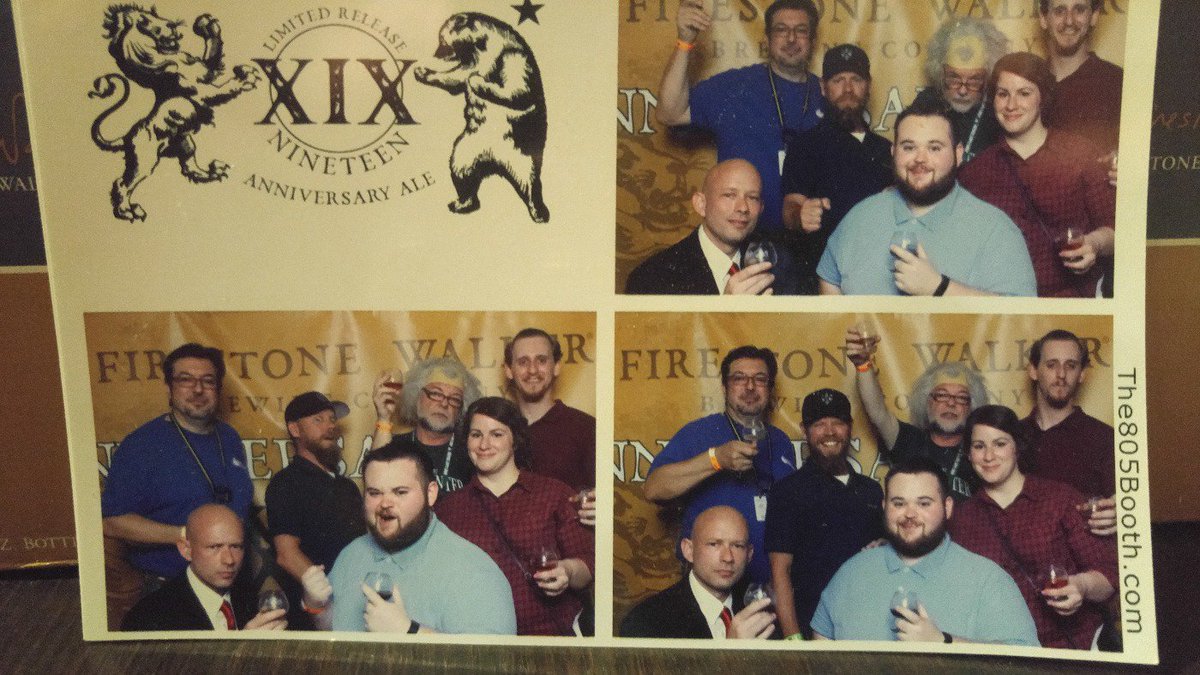BeeringtonBear's tweet photo. @WOB_USA how many applicants have Got silly with the head brewer at their anniversary party. https://t.co/Ad5iAutsgd