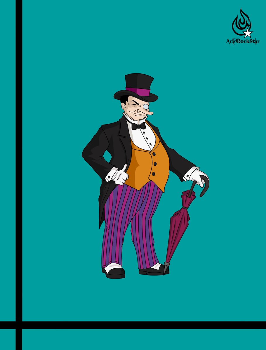AcidRockStar's tweet photo. The Penguin
#ThePenguin #Batman #DCcomics #DigitalArt #Art https://t.co/y46ql9TBu0