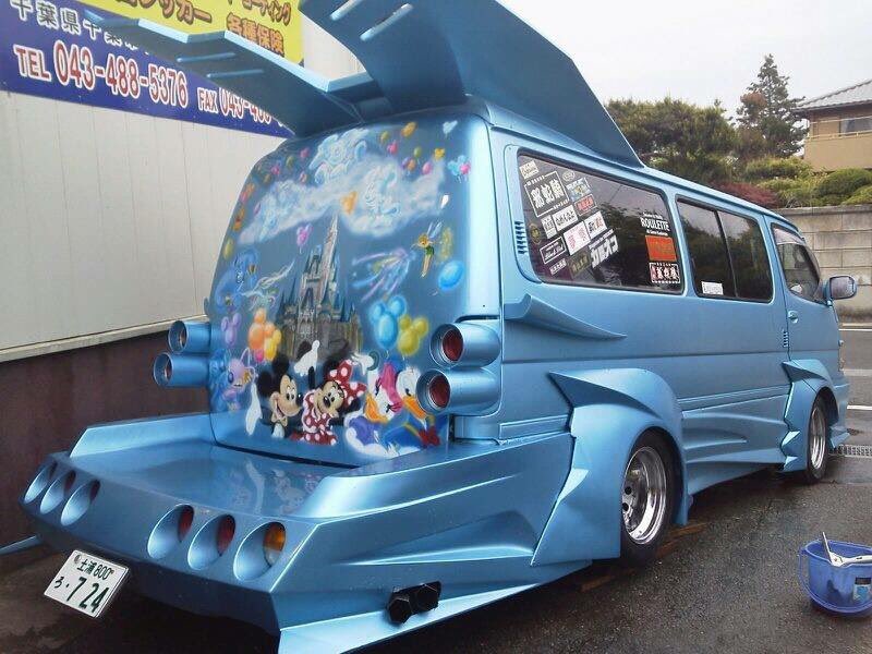 ディズニーバニング！リアゲート施工！