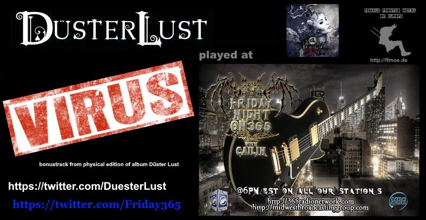 BeNeF666's tweet photo. #Virus #WorldPremiere at @Friday365 on @official365rn @CailinxDana @DuesterLust @FMeropa @FFMoEurope #metal https://t.co/d09ijtdEqx