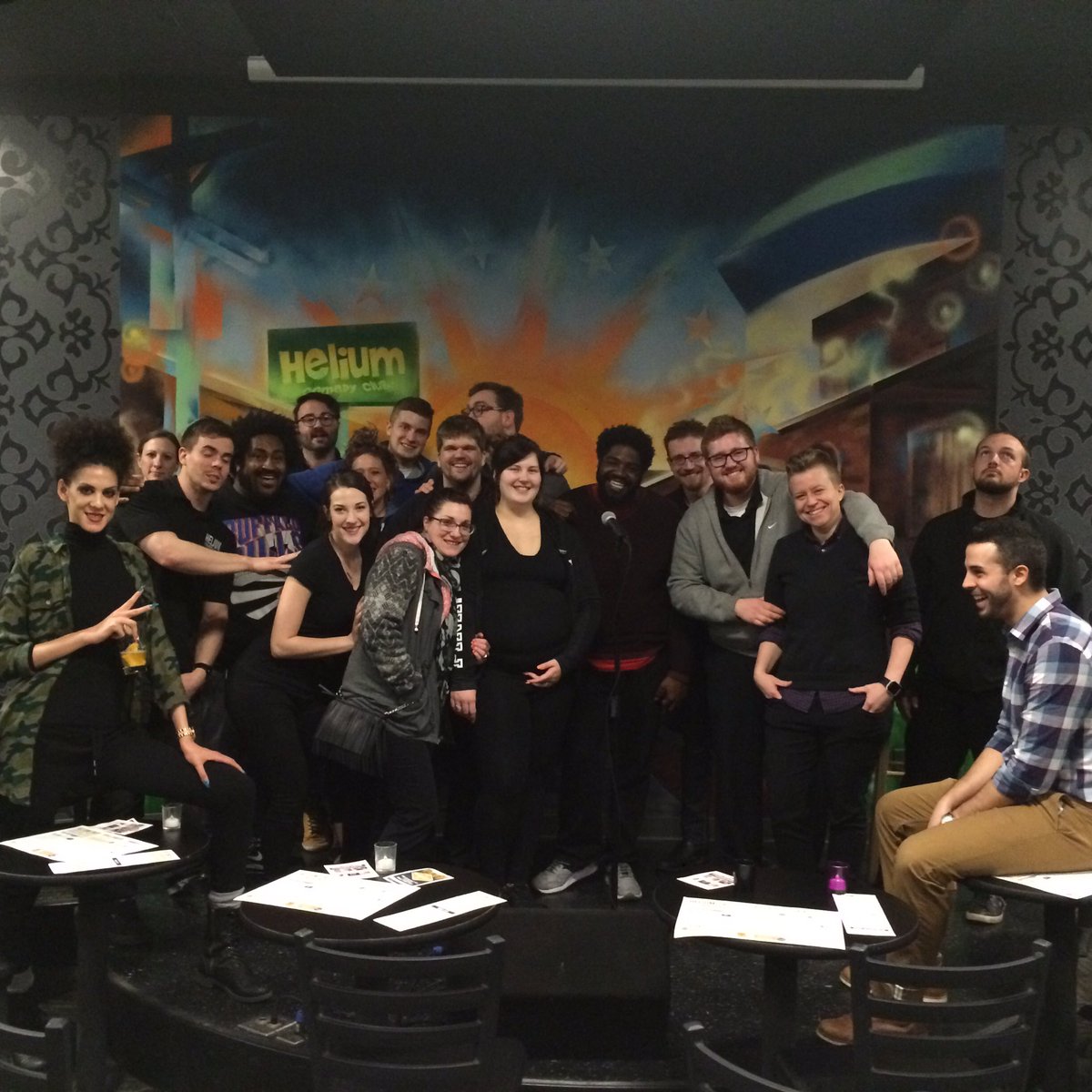 JesusIsMyBrotha's tweet photo. The #lovable @RonFunches absolutely killed it this weekend @HeliumComedyBUF ! #undateable #bunchesoffunches https://t.co/41tCYlsz2U