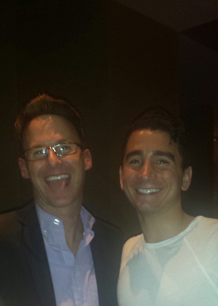 Without Pasquale in front of Max Aaron &amp; Michael Buckley! Much better!  <a href="/MaxTAaron/">Max Aaron</a> <a href="/buckhollywood/">Michael Buckley</a> #Worlds2016