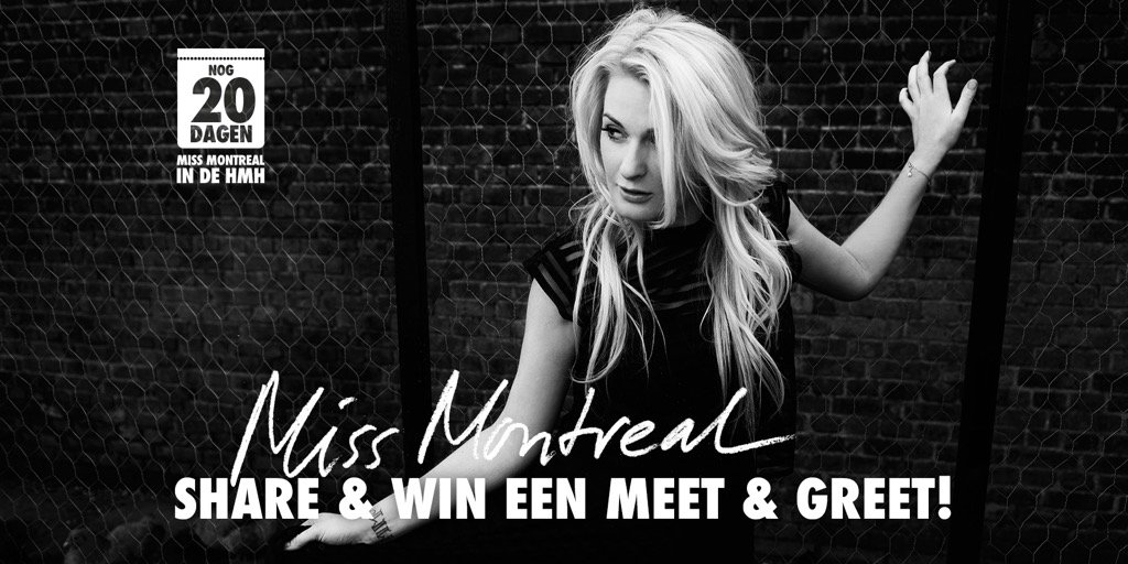 RcrnzoPrctocol's tweet photo. We geven 2 x 2 meet &amp; greets weg voor de @HMH op 22 april! RT om kans te maken! 🙋🙌😛😘 https://t.co/SMmkJPjJhF