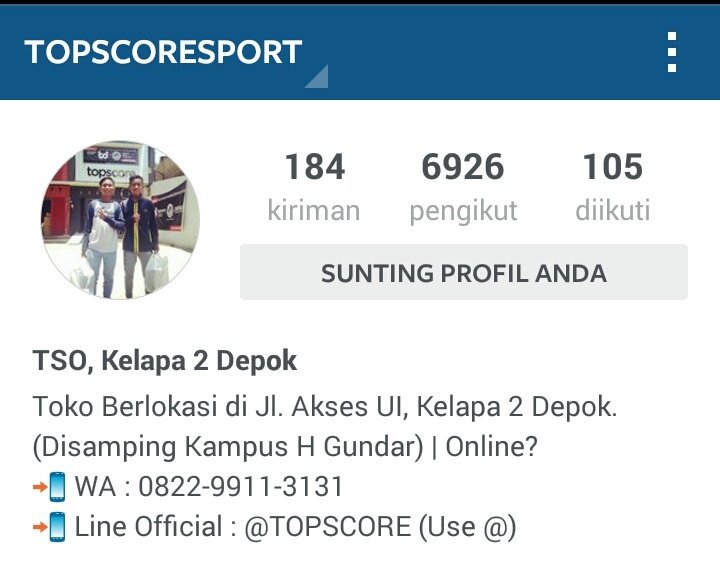 Ig Topscoresport Bahaya Followers Twitter Tso Udah Dibalap Sama Followers Ig Tso Penting Hehe T Co Ks1njohygd Ig Topscoresport Bahaya Followers Twitter Tso Udah Dibalap Sama Followers Ig Tso Penting Hehe T Co Ks1njohygd