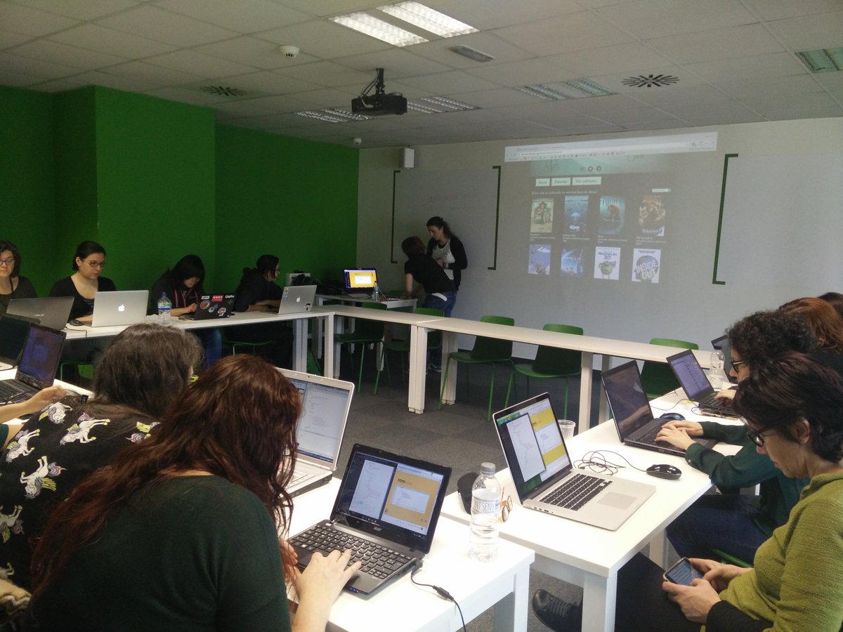 ClaraOrtiMoles's tweet photo. #adajs  @adabcnjs objetivo: crear una web de películas con html, javascript y jquery! Go!! https://t.co/MTLT7k0Sb3