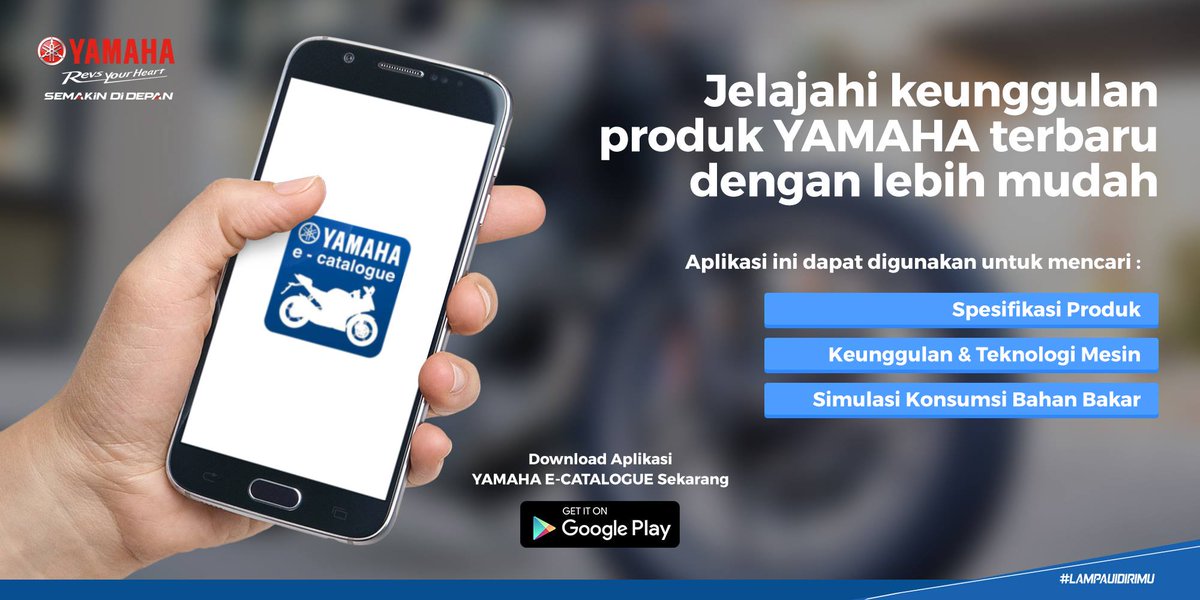 Yakin udah update yang terbaru dari Yamaha? Yuk, download Yamaha E-Catalogue sekarang! bit.ly/1UcN3Ra