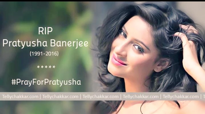 niti_zs's tweet photo. Really Shock😭😭
May God give peace to her soul
#PratyushaBanerjee 
#PrayForPratyusha https://t.co/NzsbdUU9Q2