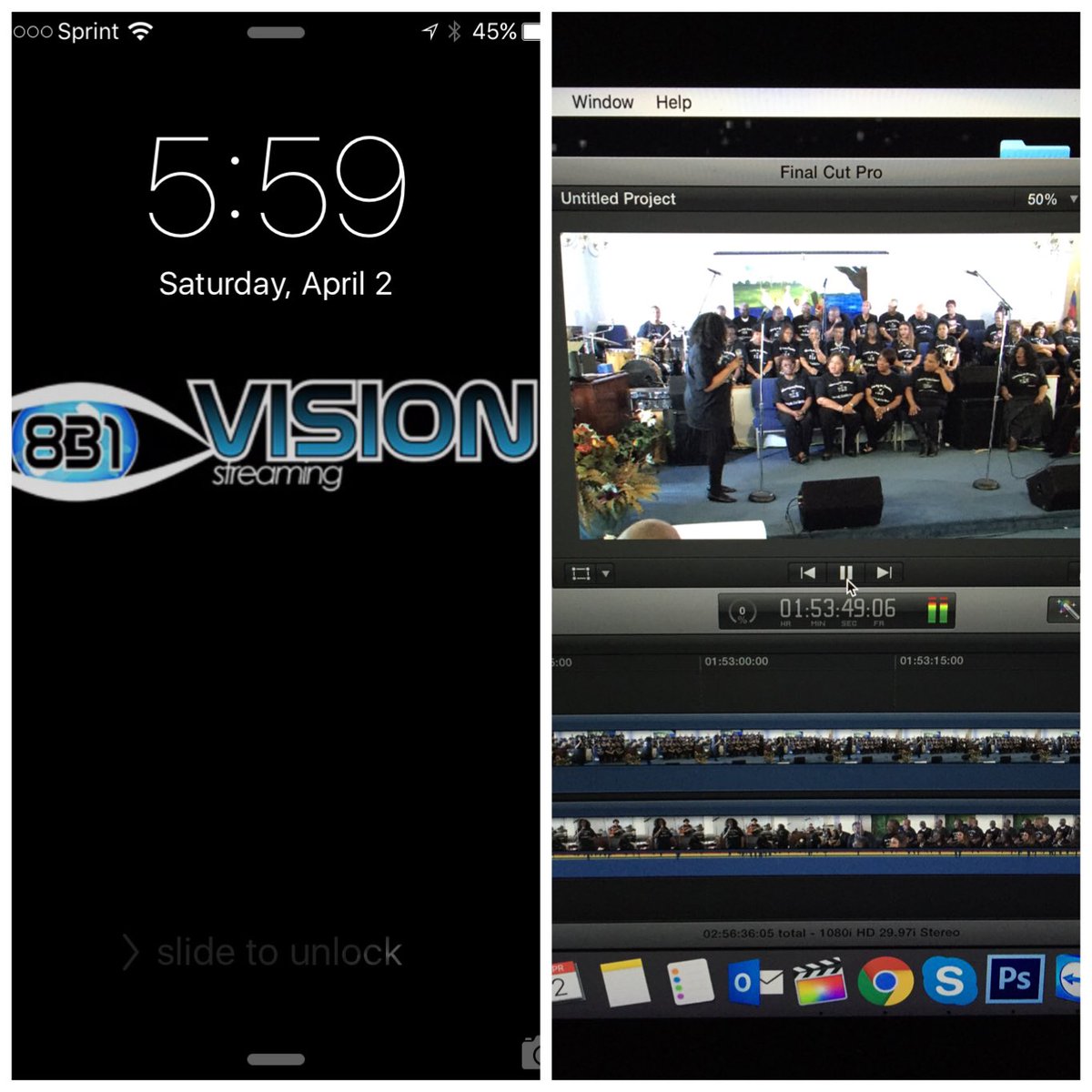 831VisionMedia's tweet photo. You sleep! I work on my craft! #831Vision #831LiveStreaming #831VisionVideoProduction #831VisionWorldWide https://t.co/qE74iUziYj