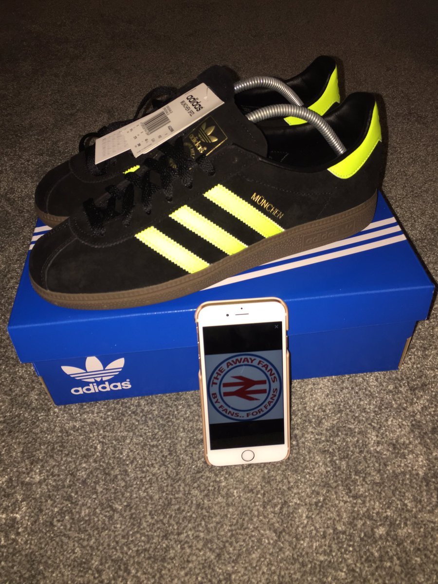 SMOKEYFORMBY's tweet photo. RT @theawayfans: We're giving away these Adidas Spzl Munchen's when we reach 150k followers. F+RT to enter. https://t.co/yx7XdvS3bs #lbqs