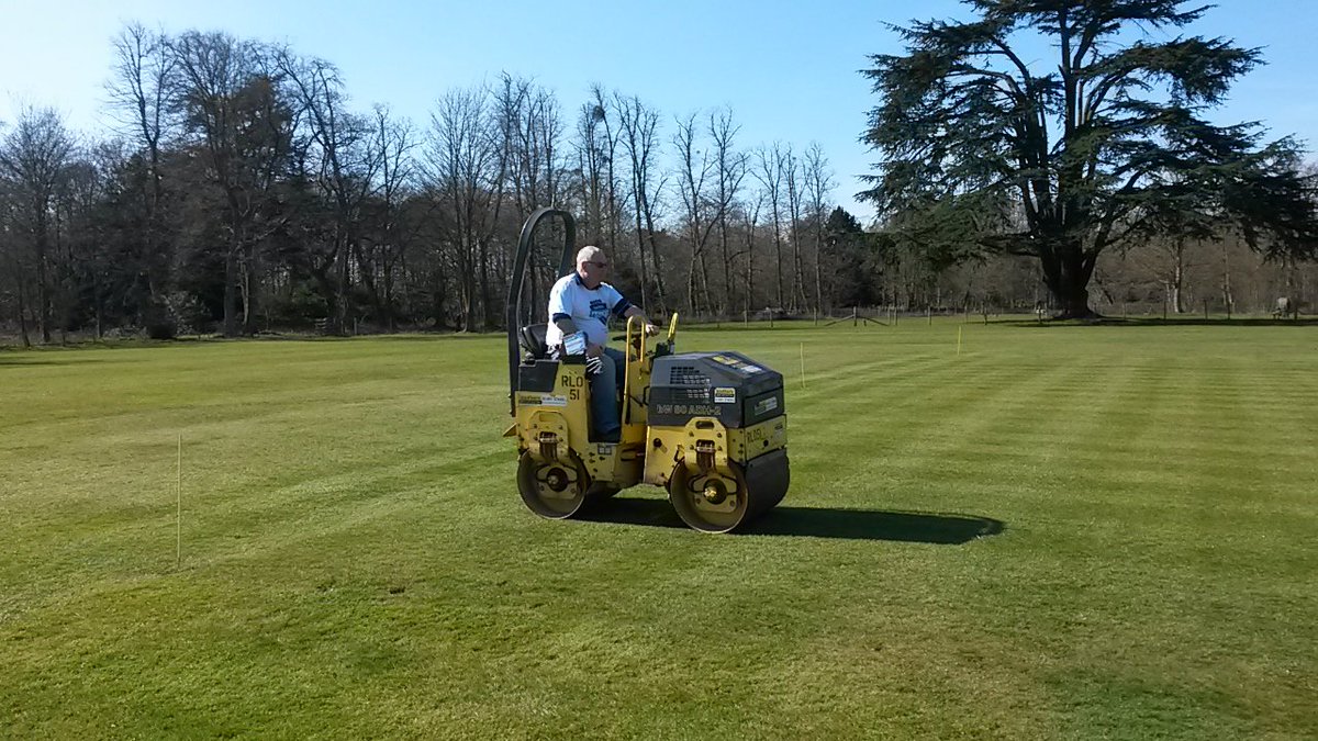 Mike busy as usual @prestcoldCC #nwcf