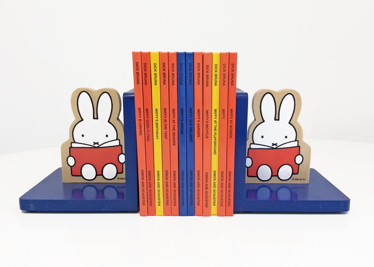 Miffy_UK's tweet photo. RT for the chance to #win Miffy bookends and books to celebrate Children's Book Day! T&amp;Cs: https://t.co/SDvwvBhqoC https://t.co/vpsrYJOYsX