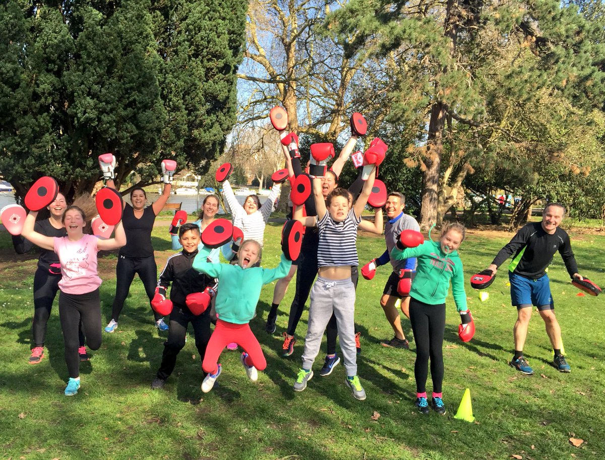 BornBarikor's tweet photo. Great @OurParksUK #BoxFit and #JuniorBootcamp session in @ActiveKingston this morning! Well done #Parkers! 😀😃 https://t.co/TW5eqamhNA