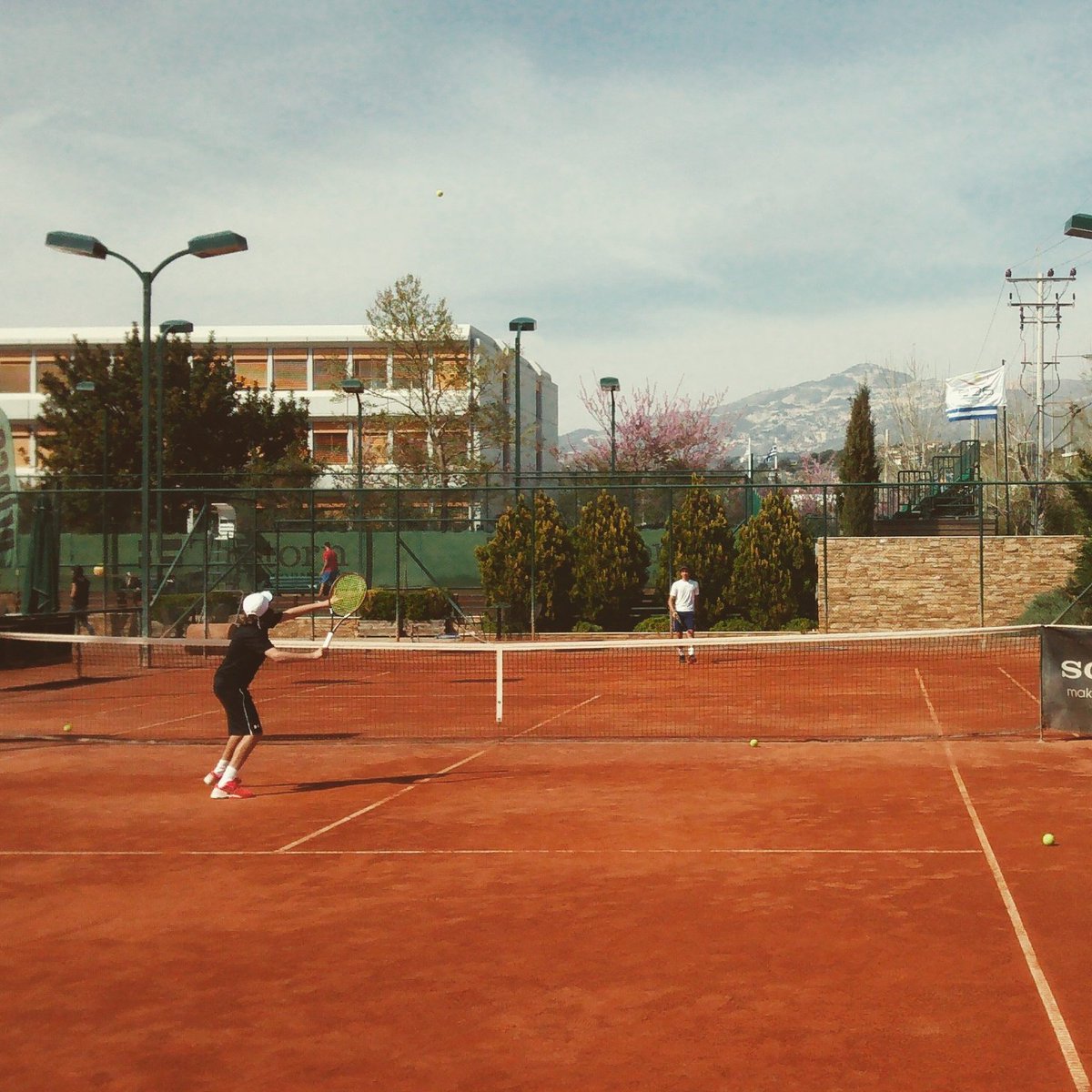 Getting ready for TE14. Primera ronda con n.1 de previa para Illias y segunda ronda de Apollonas. Vamos!!!