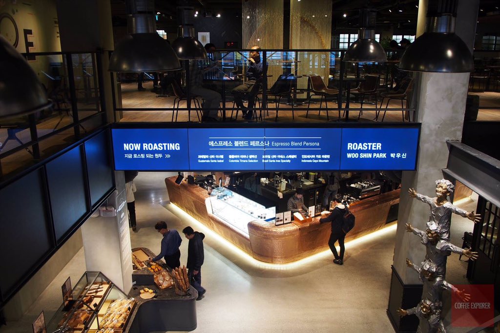 giovannifucili's tweet photo. Ediya Coffee Lab a New incredible location in Seul #va388 @victoriaarduino https://t.co/9rFMnEr3eD