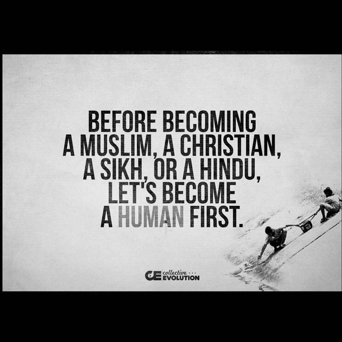 lexokat's tweet photo. Let's become a human first! #humanity_fail #religions #christianity #islam #humanityfirst #faith #ethics #life #gm https://t.co/sItZFgvhjm