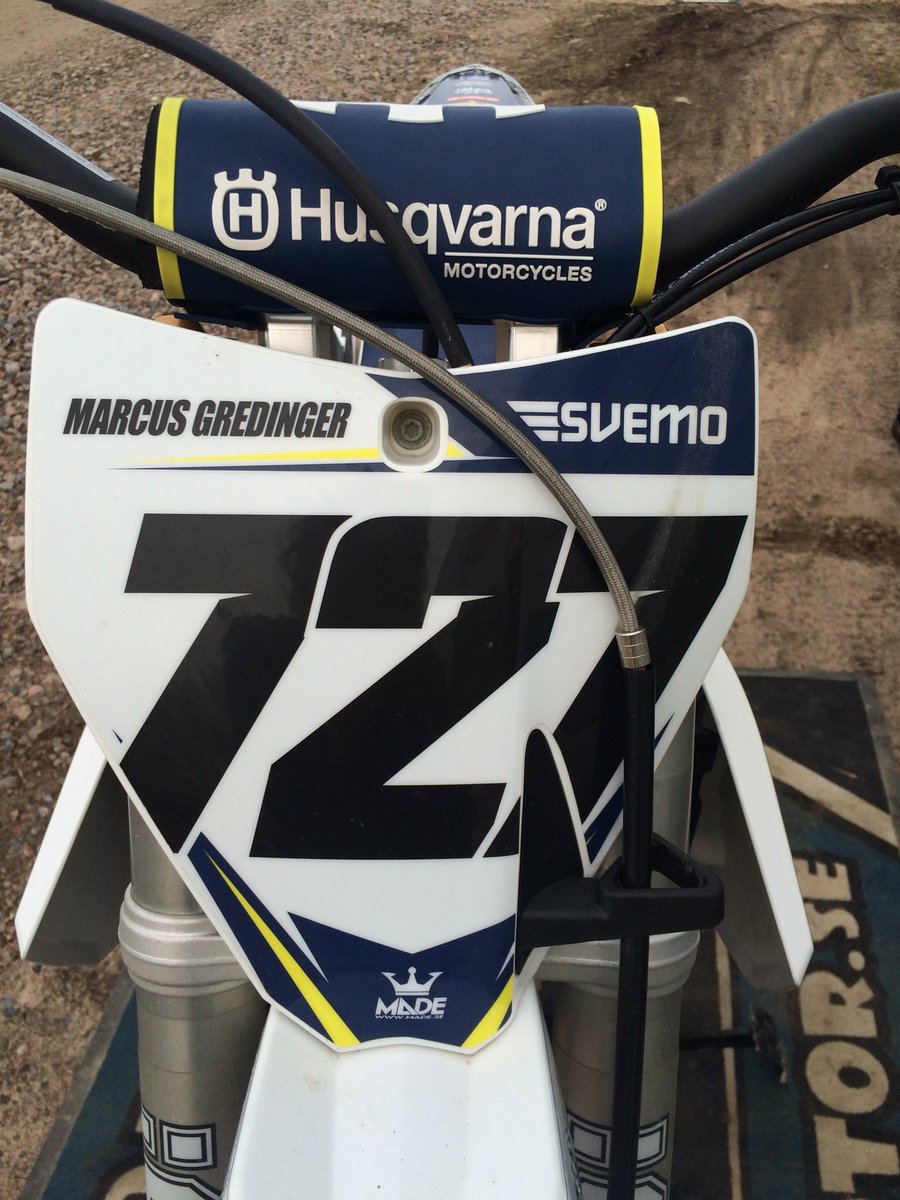 monicagredinger's tweet photo. Första racet för året 🚲💨💨 Lite som ett kosläpp 😜 #mg727 #motocross #HuskyPower #85cc #vårstaning #veinge #2016 https://t.co/En9miPDuVc