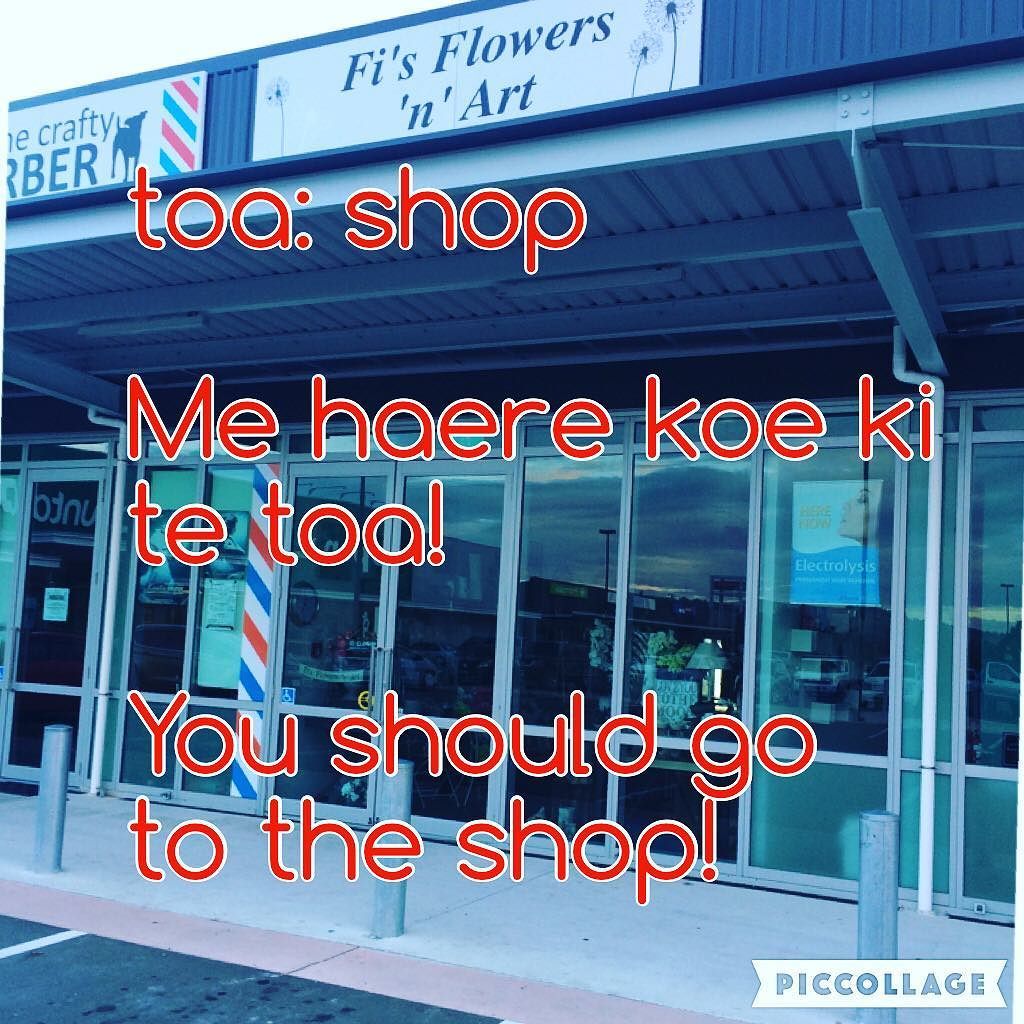 rsavagenz's tweet image. toa: shop

Me haere koe ki te toa! 
You should go to the shop!  #tereo #Māori #languagelea… ift.tt/1TpZ0lK