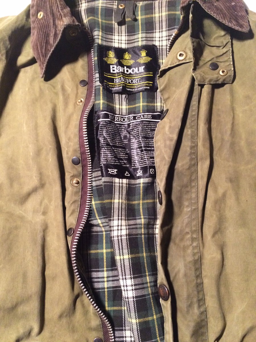 barbour jacket dry cleaning