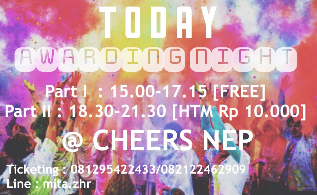 Whoooppssss TODAY!!!