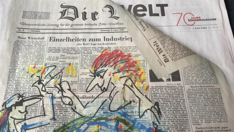 Die "Welt" wird heute 70. Da kann man gratulieren. Oder die Sonderausgabe kaufen.