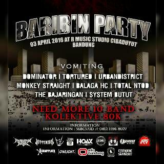 Besok <a href="/Muttan05center/">Brainwarcvlt</a> presentasi : #baribinparty at studio r cibaduyut <a href="/Urban_Hc/">URBANDISTRICT</a> free entry