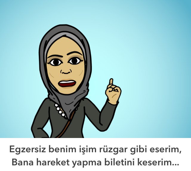 Egzersiz benim işim... #fizyoterapist