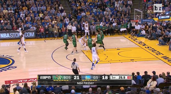 fuataltunbas's tweet photo. Boston Celtics'in Stephen Curry'yi savunma taktiği. https://t.co/MXeKQGRzVc