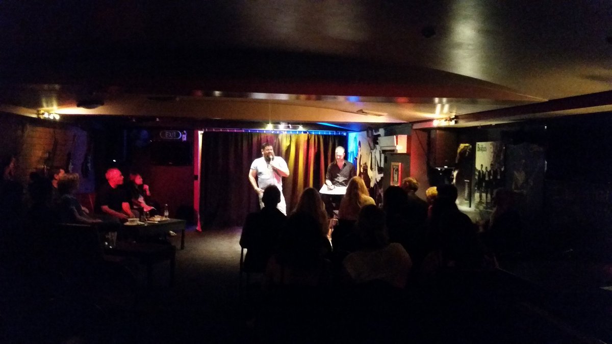 capcomedy's tweet photo. First up tonight at #Blindset is @BeardyKent talking about K-Mart and the Electric Six as a theme song, and games https://t.co/8WVol5SwG6