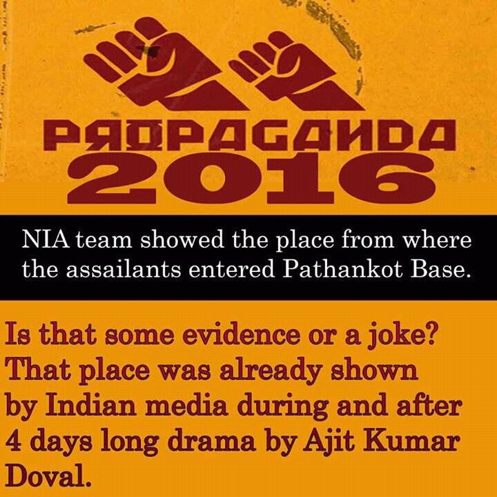 RealSumairaPti's tweet photo. #PathankotTheMovie Ind
public must havevery low
IQs to accept hogwash as
terror attacks by its govt and
media https://t.co/xe87JFg6Fk
