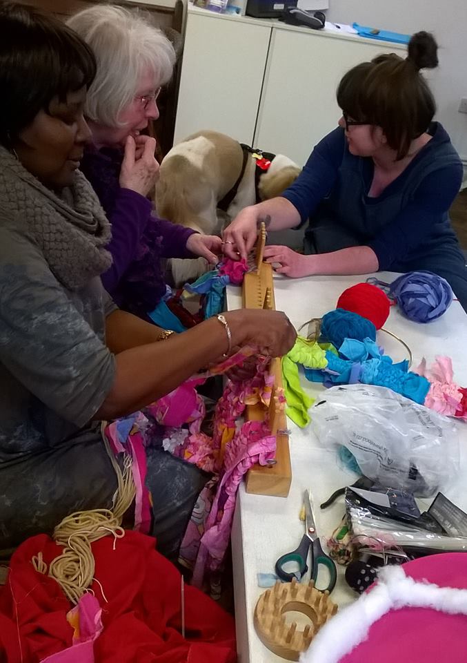 made_in_valleys's tweet photo. Ready for day2 of @BBCGetCreative #weekend? Join #MitV today to help us grow our textile garden &amp; for a weaving demo https://t.co/wINFB13Zb1