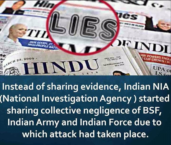 RealSumairaPti's tweet photo. #PathankotTheMovie Indian
Investigation Agency should
be renamed to Indian lying
agency who blamed Pakistan
https://t.co/AXDBqOjecz