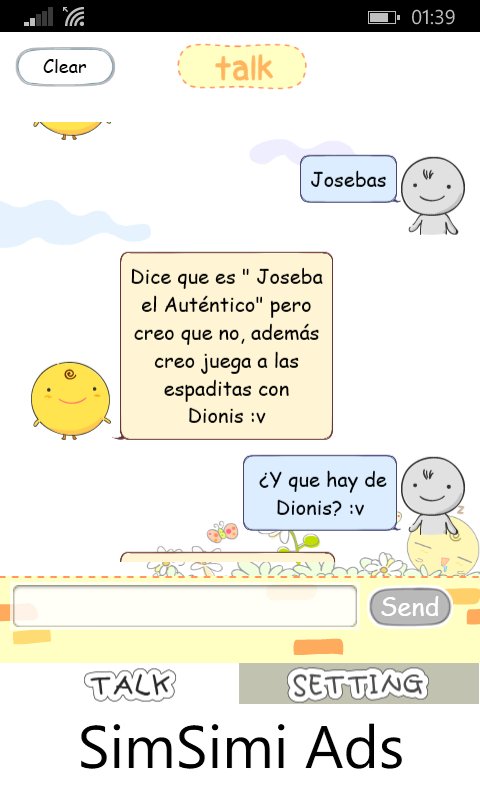 BleedingRage731's tweet photo. @JordiWild creo que esto marca mas Hahahahaha :v @TheAutenticoOne vs. SimSimi y #Dionis   haha#EstosevaAdescontrolar https://t.co/VCeJLjR49d