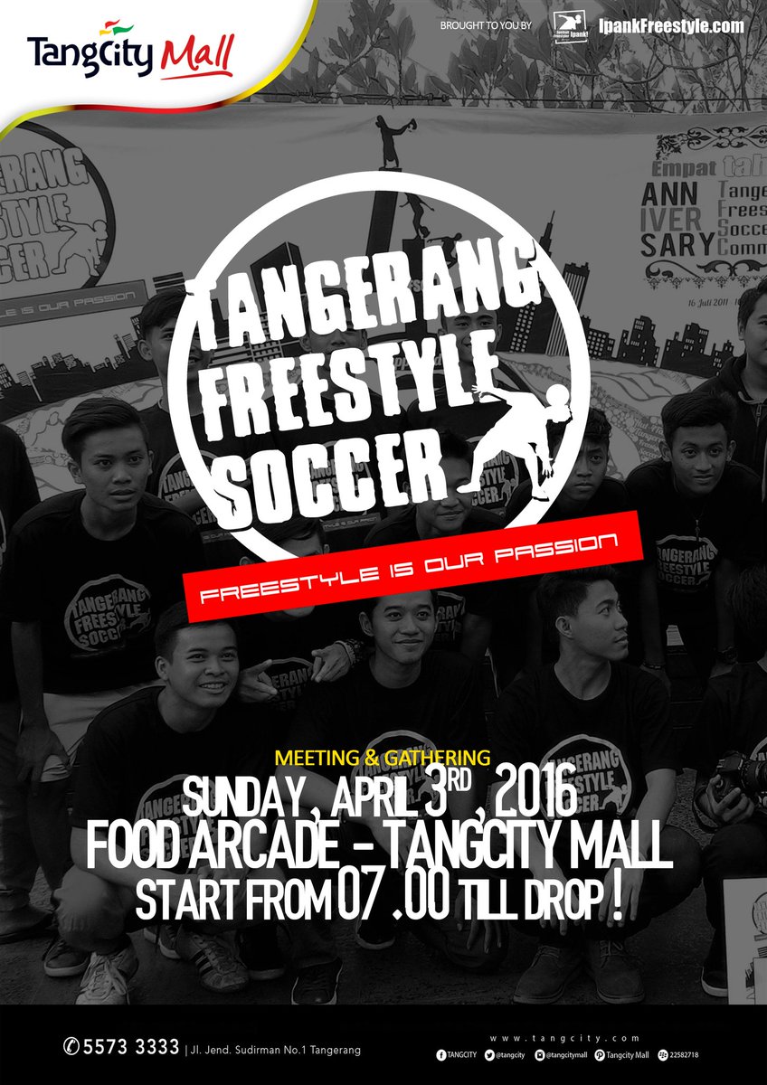 Besok! Meeting &amp; gathering Tangerang Freestyle Soccer Community! Feel free to join!