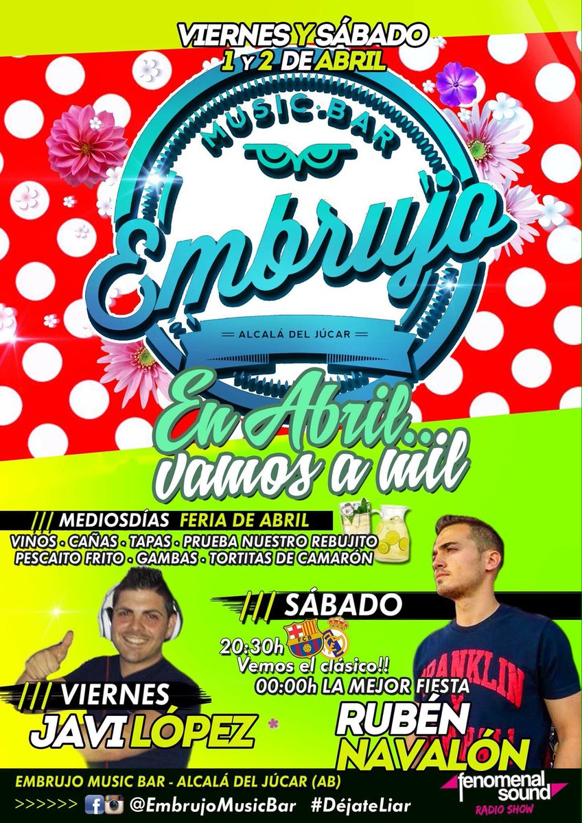 Esta noche Embrujo Music-Bar (Alcalá del Júcar)