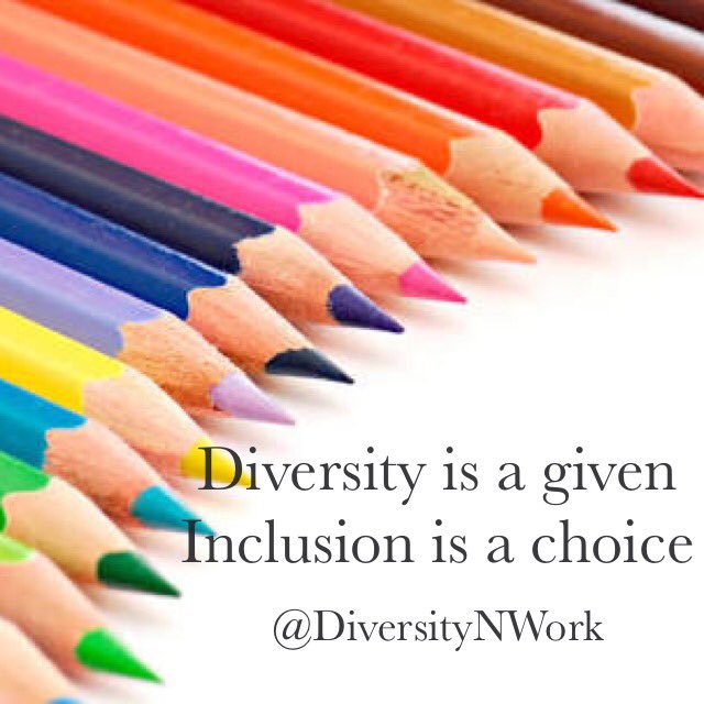 DiversityNWork's tweet photo. #diversity #inclusion https://t.co/lmMzSbTjHj
