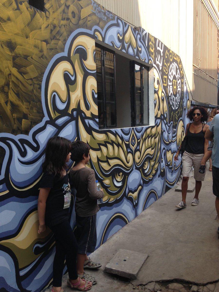 IF_Cambodge's tweet photo. 2ème stop: Le street art décore Phnom Phen ! #CambodianUrbanArtFestival #streetart #urbanart https://t.co/hwB5EMdiEo