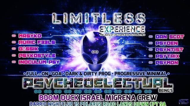 DjDanScot's tweet photo. @WotzupCapeTown the @Party42nite going down at #barrionightclub w/#boomduck 🇮🇱 #limitlessexp #psychedelectual #psy 🕉 https://t.co/uqLkRd4Soj