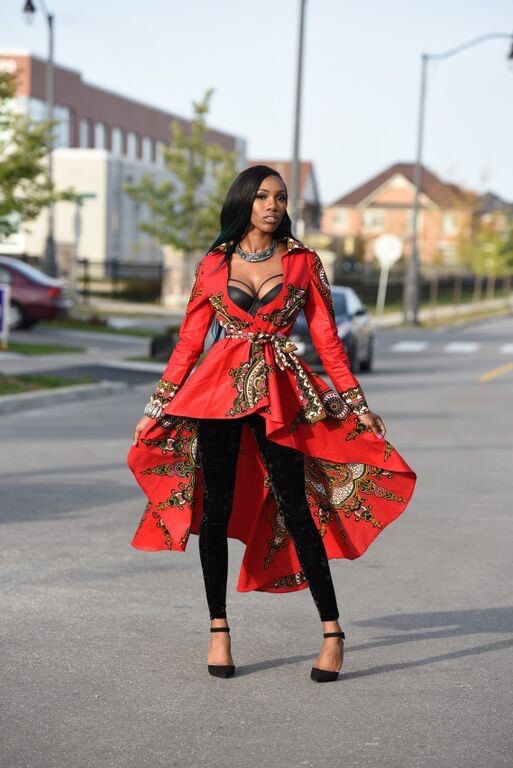 OdaraAvenue's tweet photo. Red African print dress Jacket Royal Java print African clothing #africanfashion #style #women https://t.co/Hq8sj2jkYZ