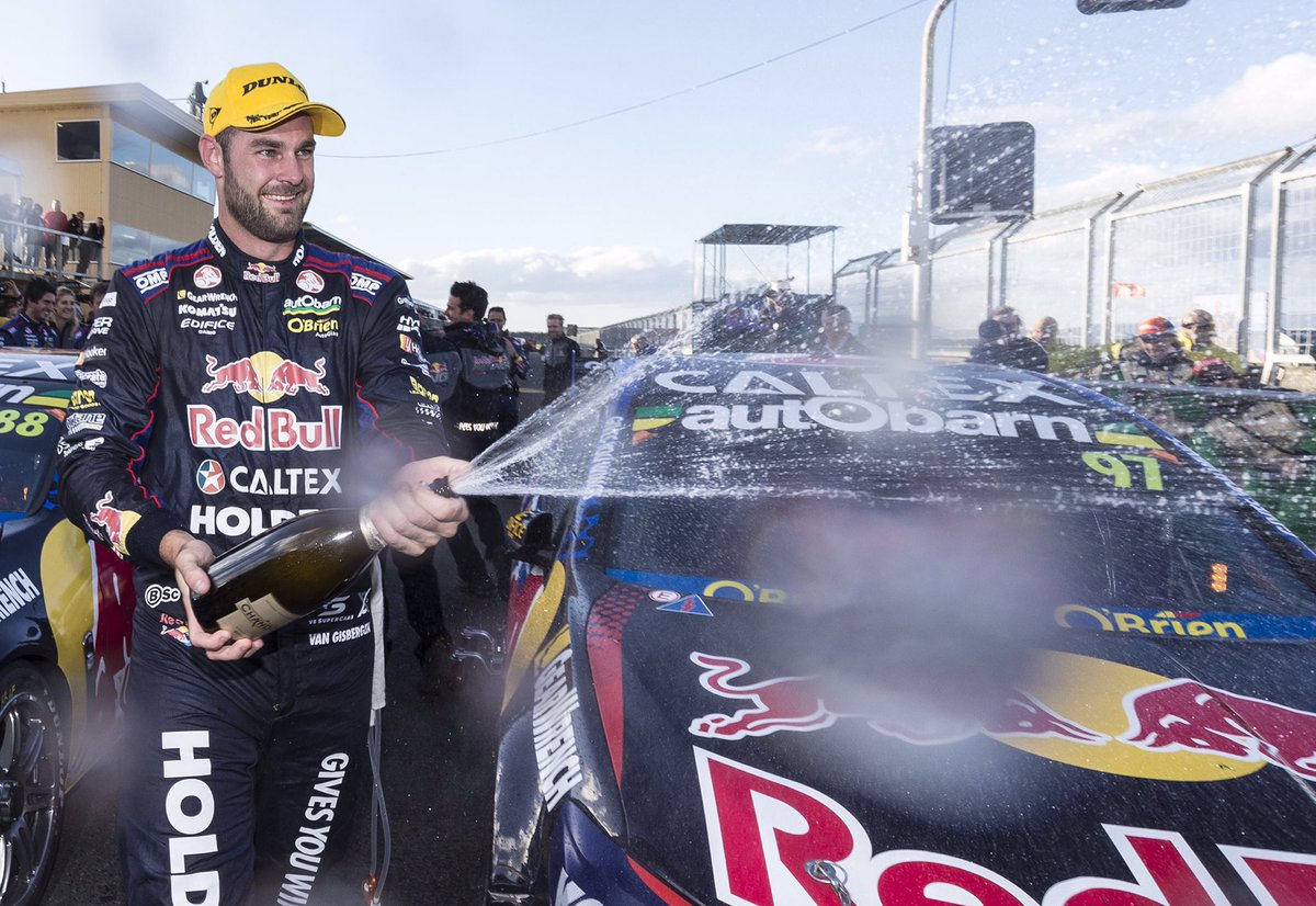 shanevg97's tweet photo. Awesome to get the P1 today with @redbullracingAU and @HoldenMsport 's 500th! Awesome stat for the brand 🏁🏆👍 https://t.co/8THeByWAAF