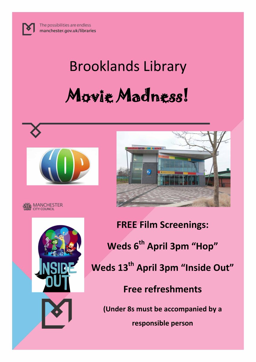 intouchwyth's tweet photo. More #Easter holiday activities @Health_Academy #BrooklandsLibrary #Wythenshawe https://t.co/Zu45TqcShN