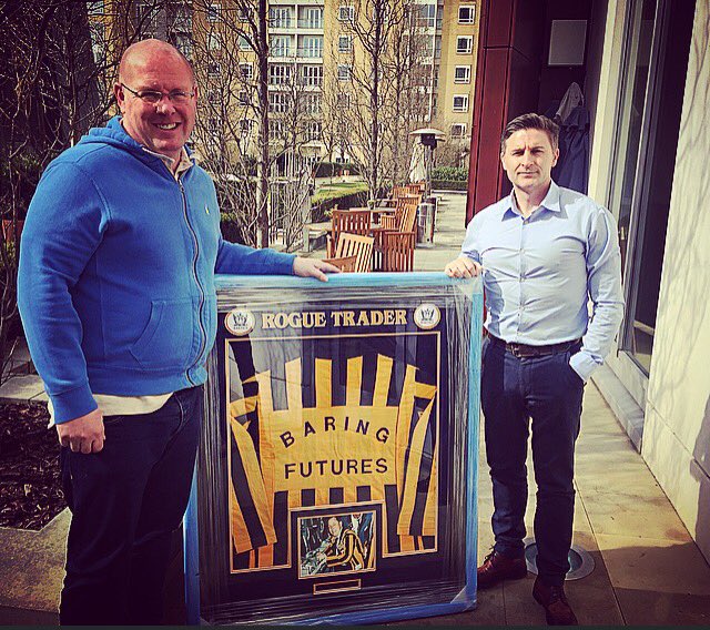 Nice catching up !
look forward too seeing u again soon mate !

<a href="/TheNickLeeson/">Nick Leeson</a>
<a href="/Highbury1958/">Marc Mclennan</a> 

#RogueTrader