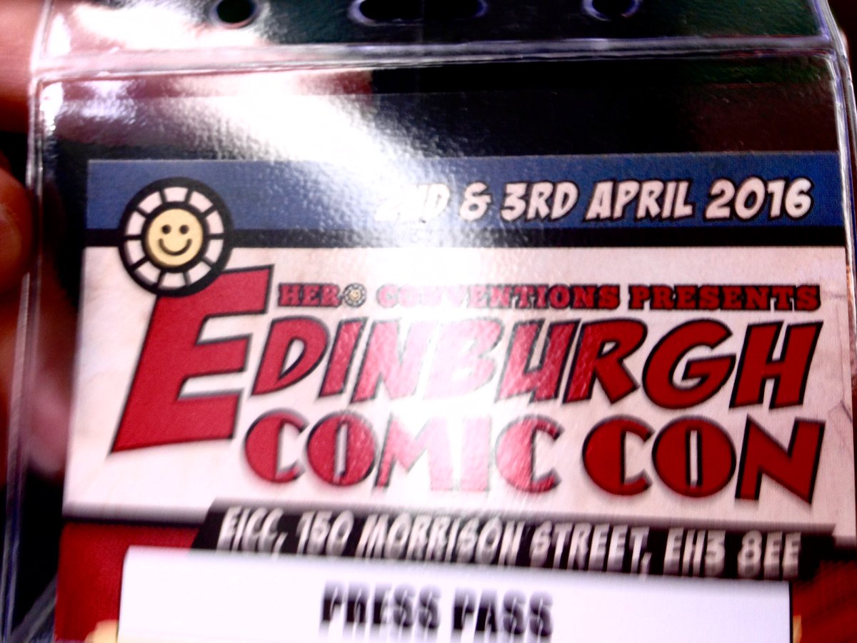 Screenkicker's tweet image. The 3 Screenkicker Musketeers are heading to @HeroConventions today. Come say hi to us, or else #edinburghcomiccon