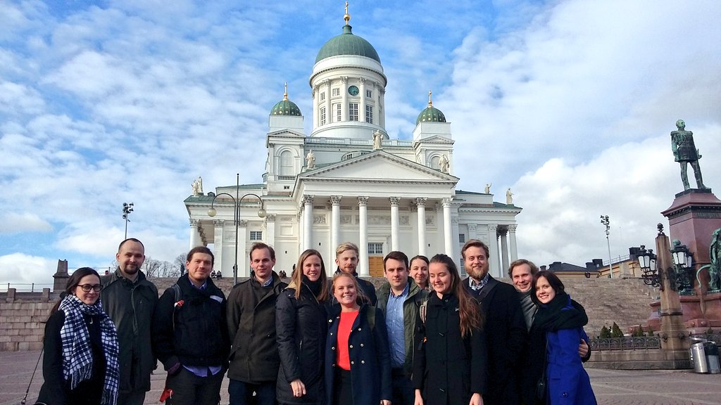 NooraLofstrom's tweet photo. Nordics and Baltics in #Helsinki #NBC - thanks #NORDBUK for supporting the meeting @AllianssiRy @Linnainmaki https://t.co/jt3B8gxTIc