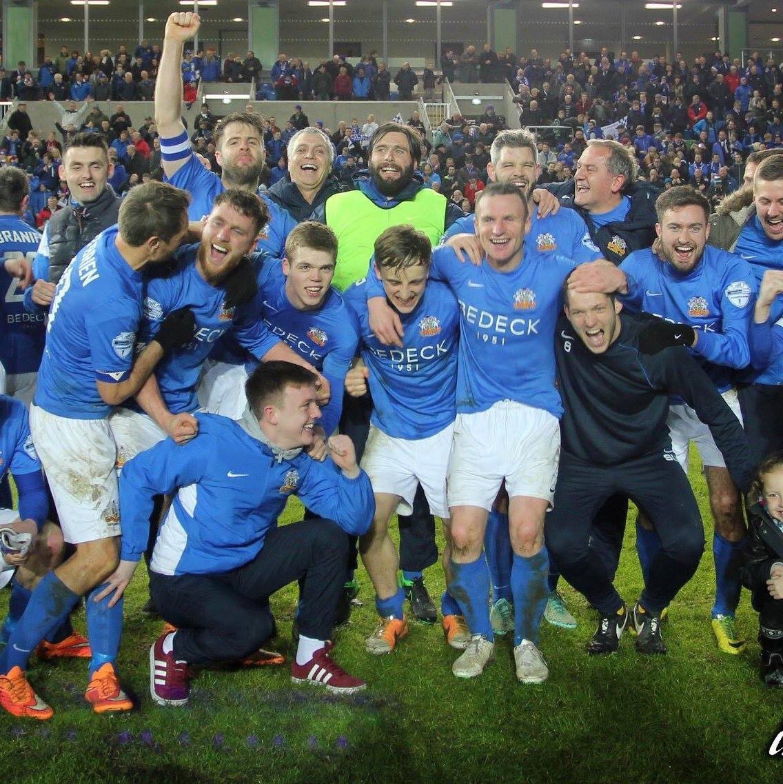 Glenavon_FC's tweet photo. Happy Saturday guys!! Once again thank you for all your support last night, it was truly exceptional. https://t.co/rJ5vwSSXkC