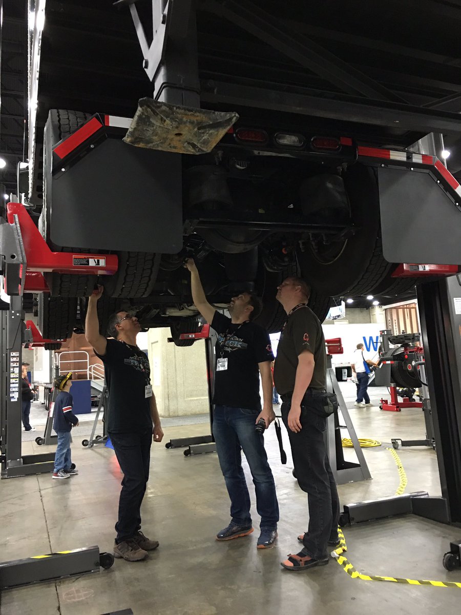 Starting our third day at Mid-America Trucking Show #MATS2016