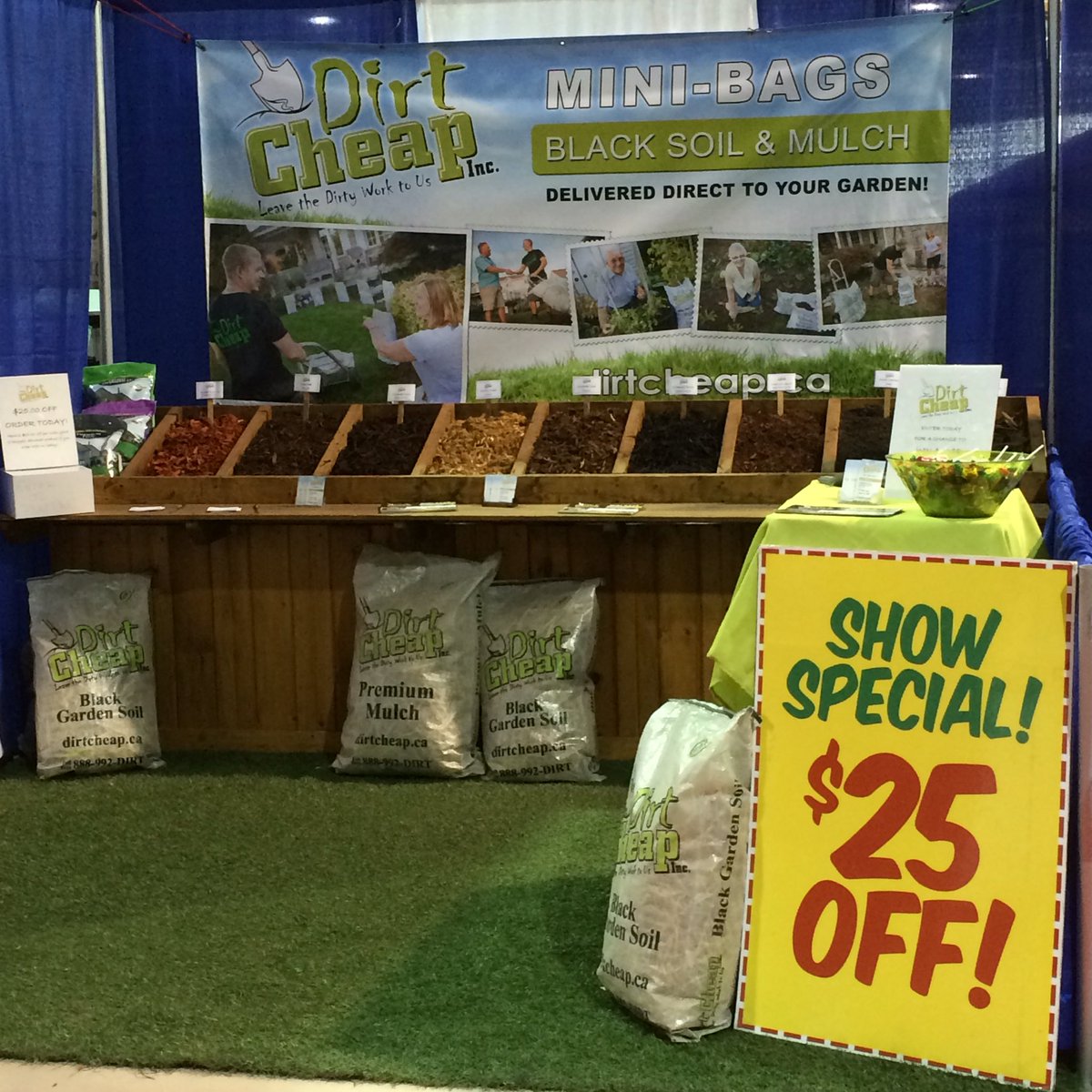 DirtCheapInc's tweet photo. Drop by and see us at the Hamilton Spring Home &amp; Garden show! #spring #gardening https://t.co/AHLvdXfTa1