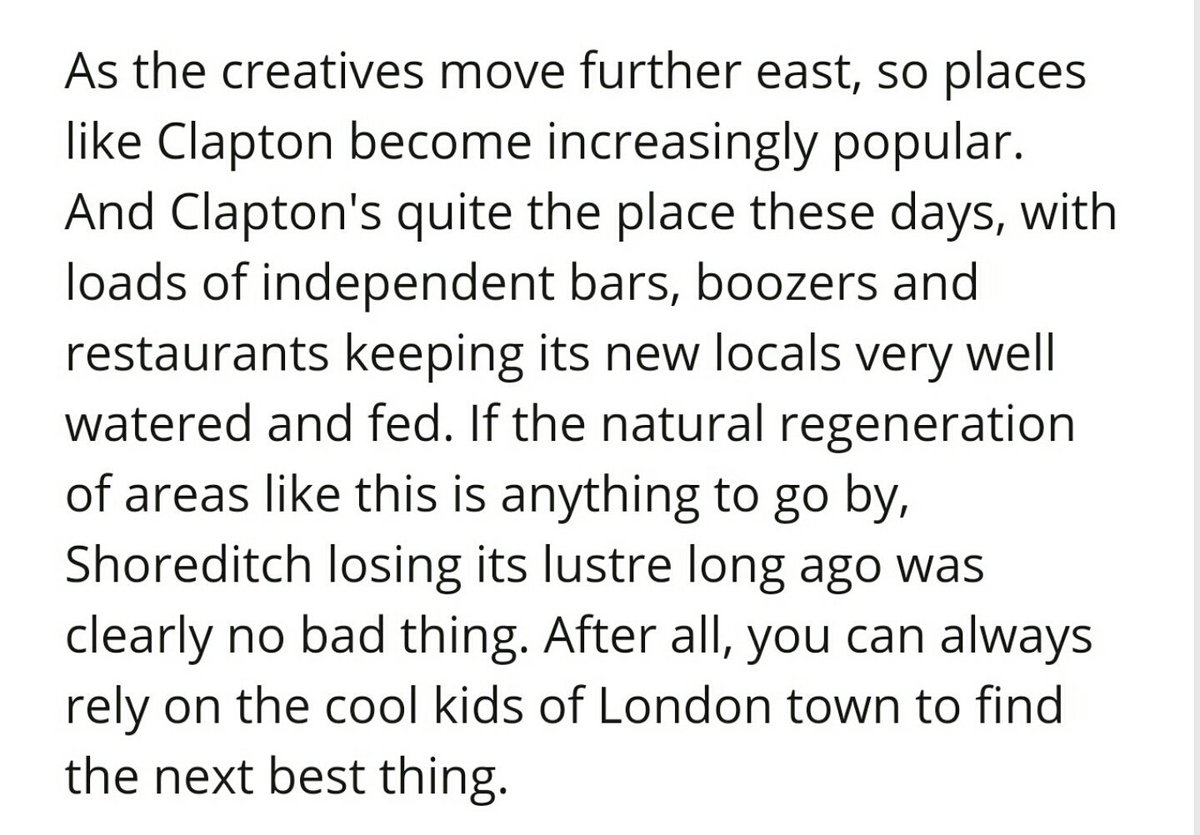 Thanks also to Biddle Bros,Blondies, <a href="/RootdownLDN/">Rootdown</a>, <a href="/e5crookedbillet/">Crooked Billet Clapton</a>, <a href="/JackdawE5/">Jackdaw London</a> etc for #MusicMileE5 <a href="/TimeOutLondon/">Time Out London</a>: