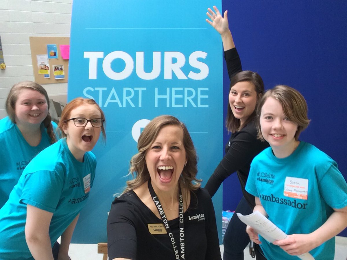 LambtonCollege's tweet photo. Take a tour of Lambton College!!! #LCOpenhouse #LCSelfie https://t.co/xRKWHhSIYm